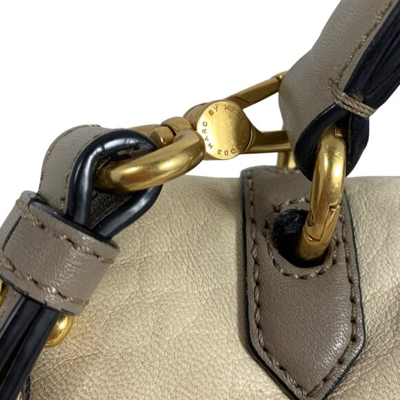 Marc By Marc Jacobs Colorblock Lamb Leather Crossbody Handbag Limited Edition - Picture 5 of 13